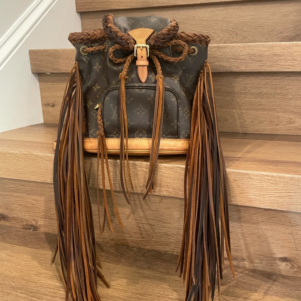 Fringe Louis Vuitton Mini Backpack